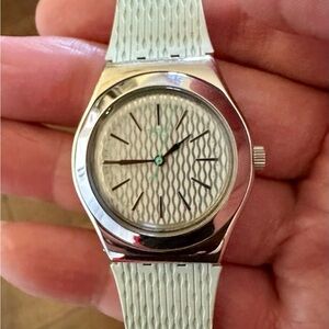 Swatch watch -  light blue green